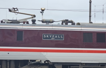 Anyone any good at photo editing & could put my camel on top of the Skyfall train?