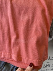 Weird marks on t shirts