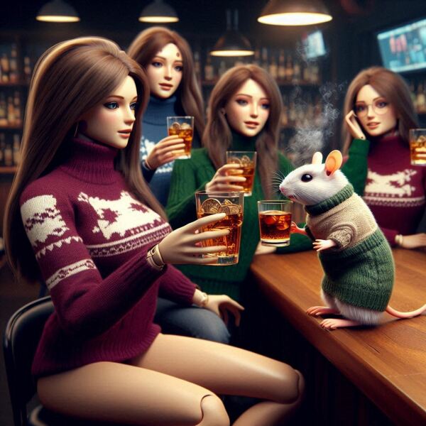 Bluestocking: Do androids dream of electric hair?