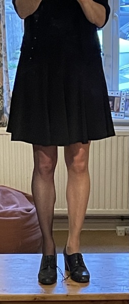Funeral: nude or black legs?