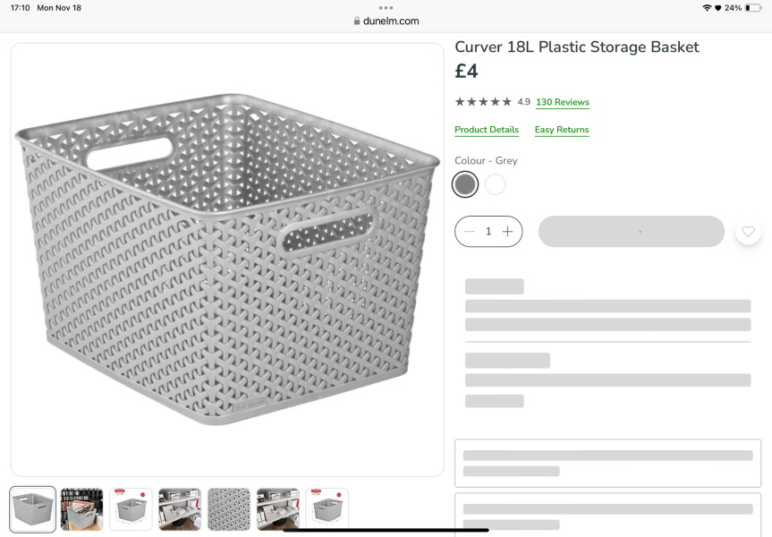 That the current laundry storage systems on the market are all a bit crap and inflexible?