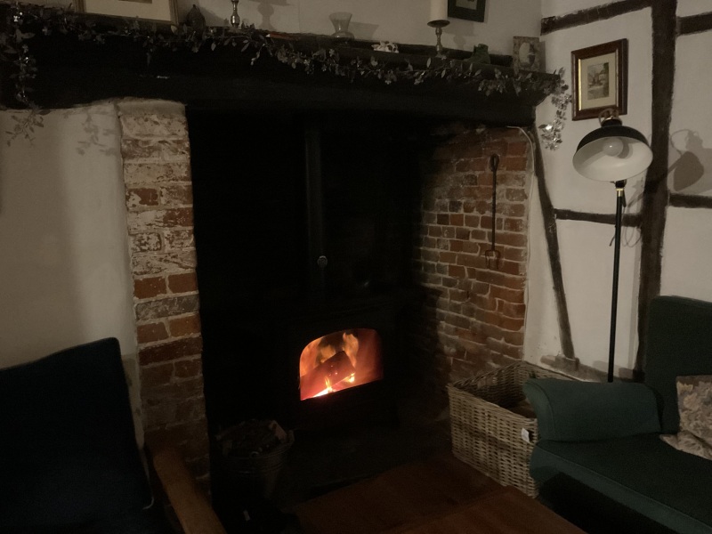 Has anybody got a fire or logburner lit at home today?
