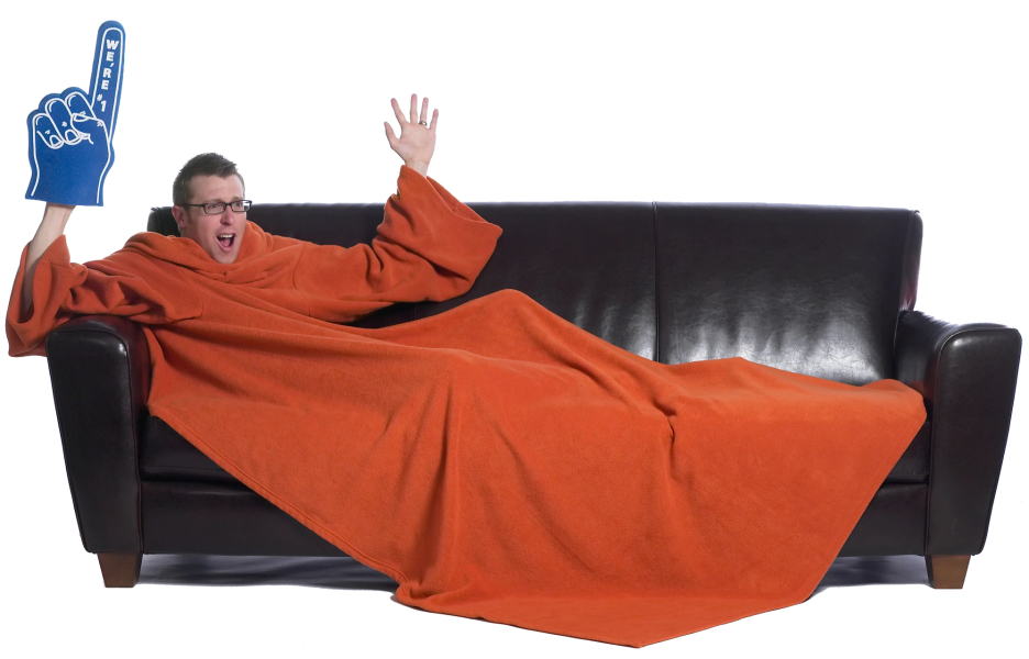 Does anyone remember when maybe 10 years ago they made those giant blankets that had sleeves?