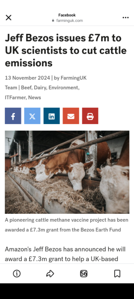To support UK Farmers