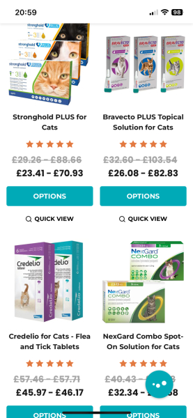 Advantage flea treatment