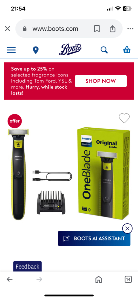Electric shaver for 13 year old boy
