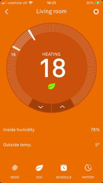 What temp is your lounge right now?