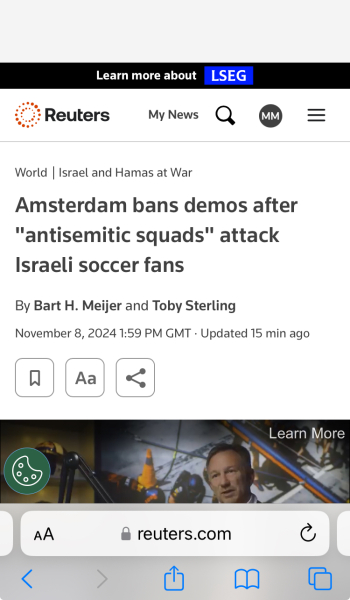 Jews being hunted on streets of Amsterdam