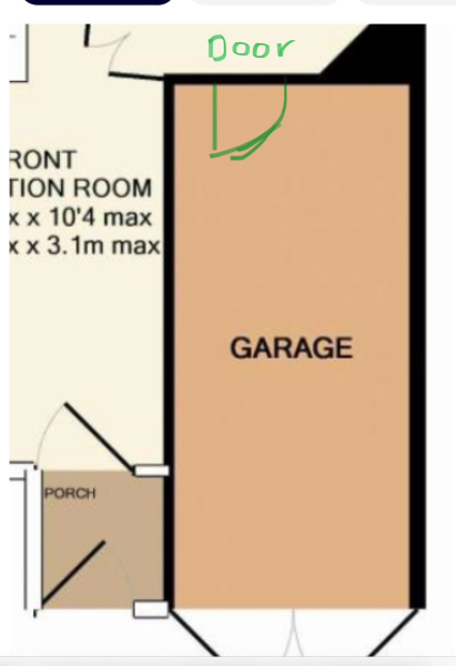 Integral garage dilemma