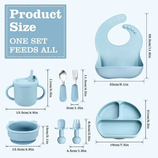 Silicone Baby Feeding Set
