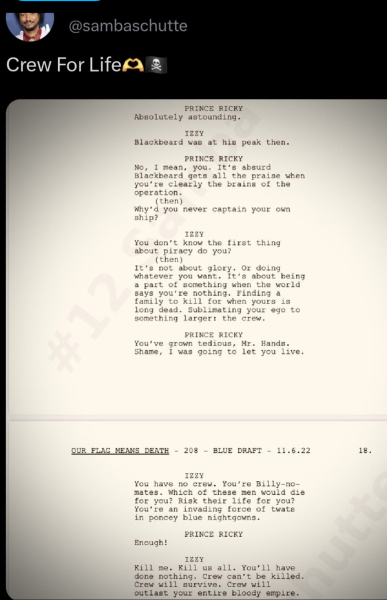 Our Flag Means Death - Thread 5:  Ahoy! Surrender! You have no chance of escape!