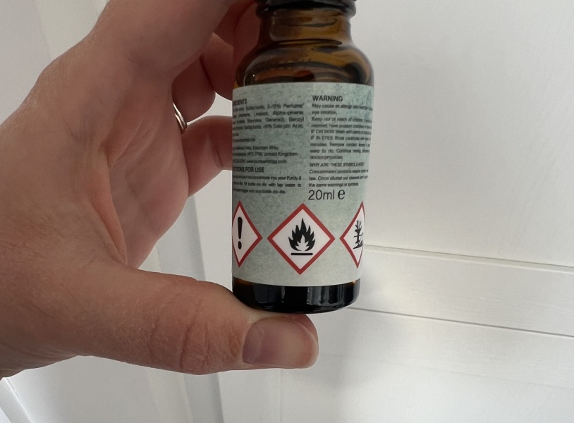 Worried about 7 month old ingesting cleaning spray