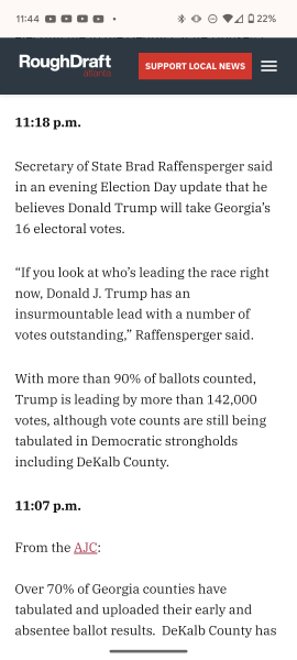 Looks like Trump could win?