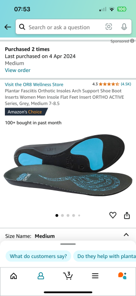 I wore barefoot shoes because they were good for my bunion, but they've caused plantar fasciitis