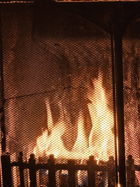 Has anybody got a fire or logburner lit at home today?