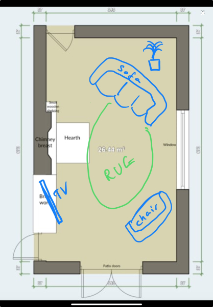 How would you layout this living room?