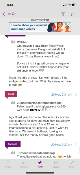 Thread 14 - the one with BLACK FRIDAY!