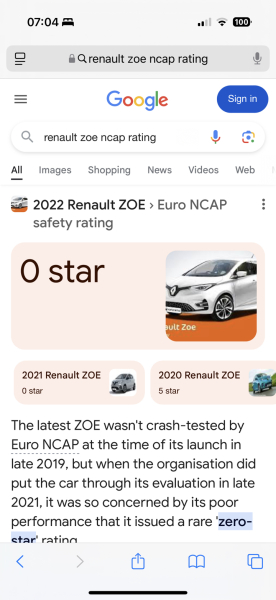 Electric car