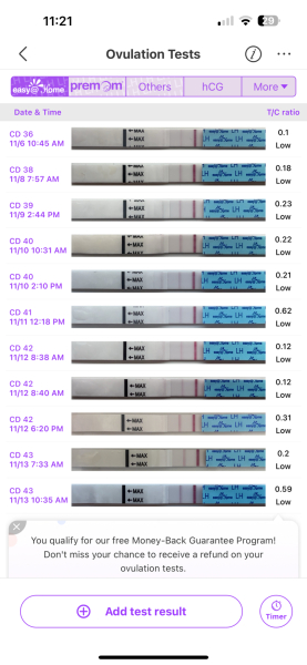 Ovulation testing