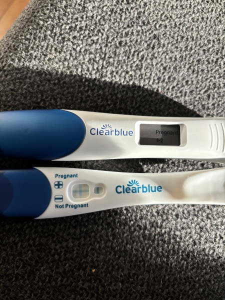 5 weeks pregnant but showing 1-2