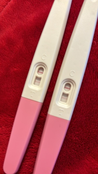 Pregnancy test getting lighter