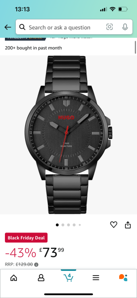 Non-smart watch for a 12 year old