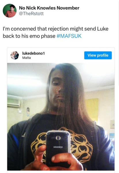 MAFS THREAD 16. We go into these final rows (and maybe some vows) with our narky-cysts, frozen faces, John's fanclub and flappy jeans with free titties. It's the final goodbye, until the next time. Please collect your Blue Peter badge at the end