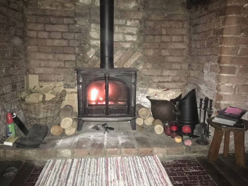 Has anybody got a fire or logburner lit at home today?