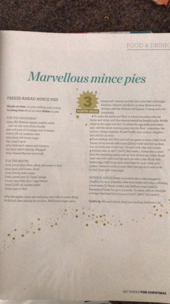 Best homemade pastry for mince pies