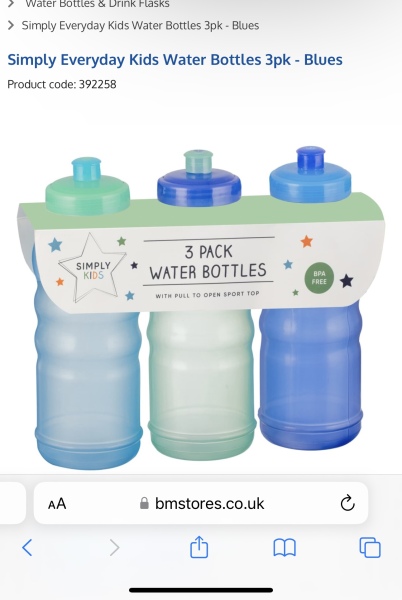 Is there any reusable bottles like fruit shoot bottles??