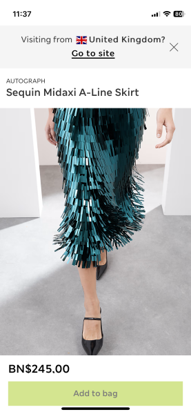 What to wear with this slinky gold number…