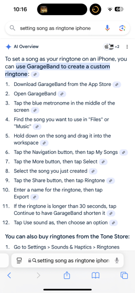 Does anyone techie know how to set a specific song as a ringtone?