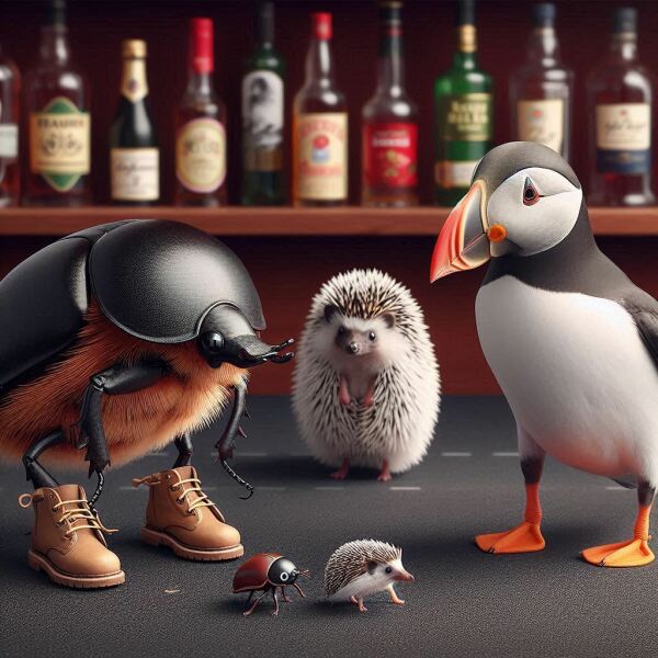 Bluestocking: the one where Boiled gets to the bar first!