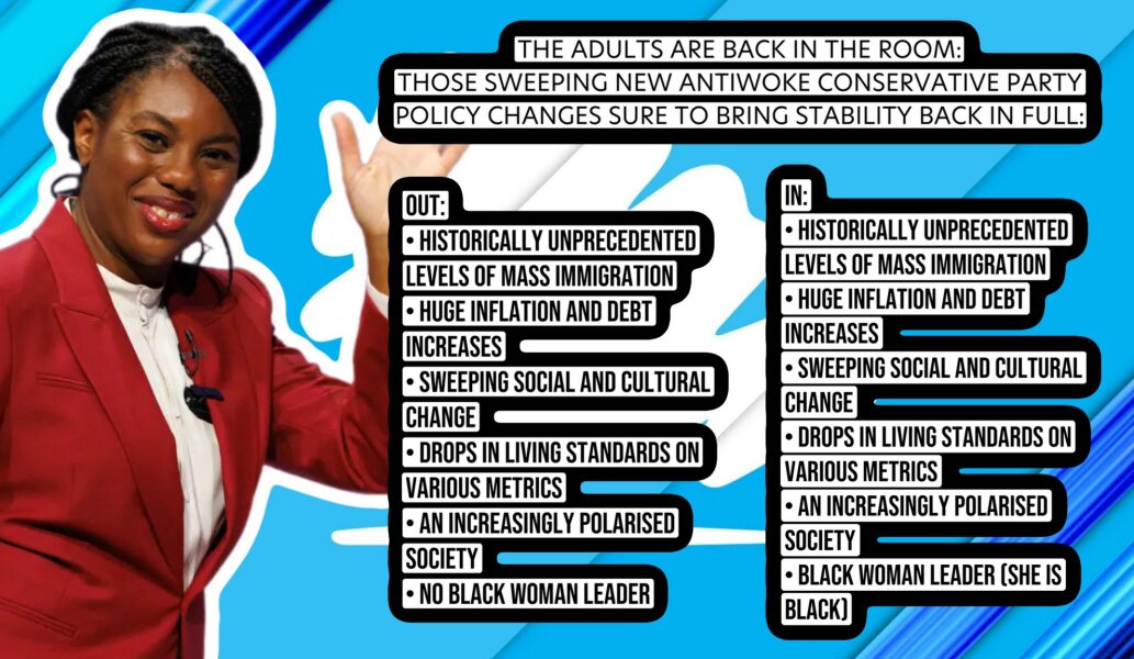 To find it hilarious Labour claim to be the progressive party when they’ve only ever elected white men for leader