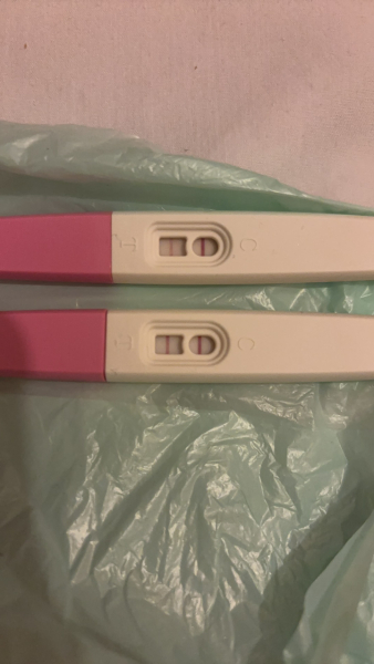 Pregnancy test getting lighter