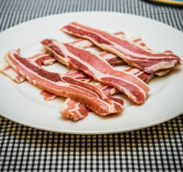 Streaky bacon