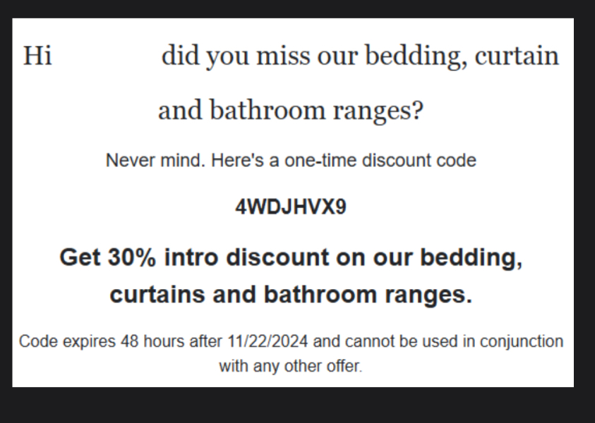 Sharing voucher codes