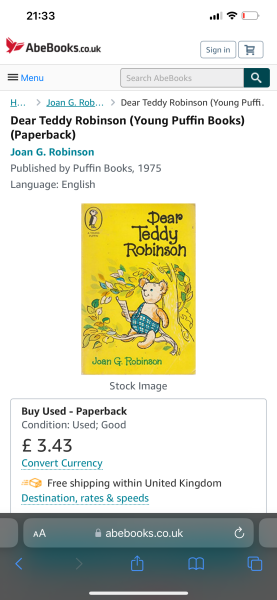 A massive long shot but does anyone remember this kids book from the 80s?