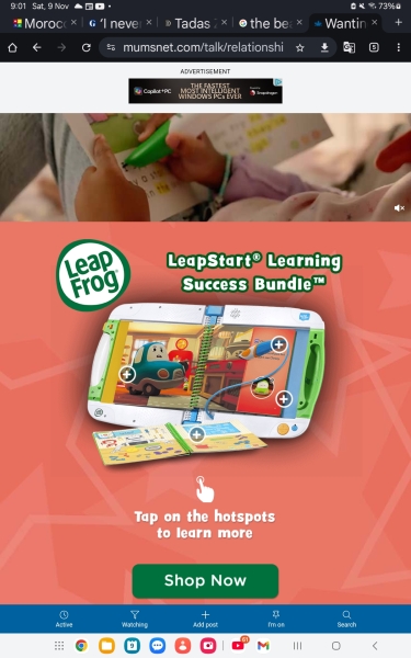 Huge adverts making site unusable