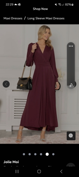 Size 20 feel shit nice dress for christmas