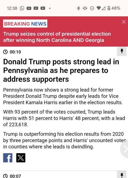 Looks like Trump could win?
