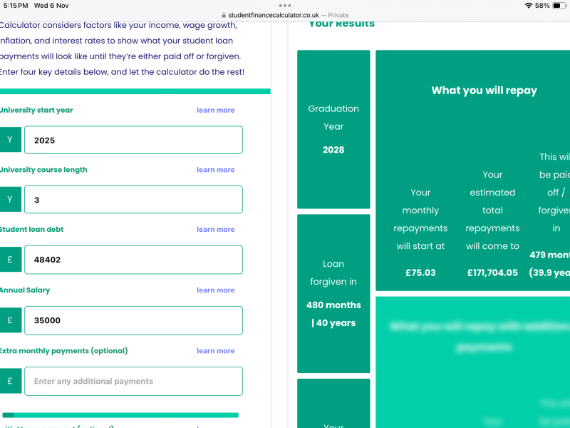 Is it worth taking student loan if you don't need to?