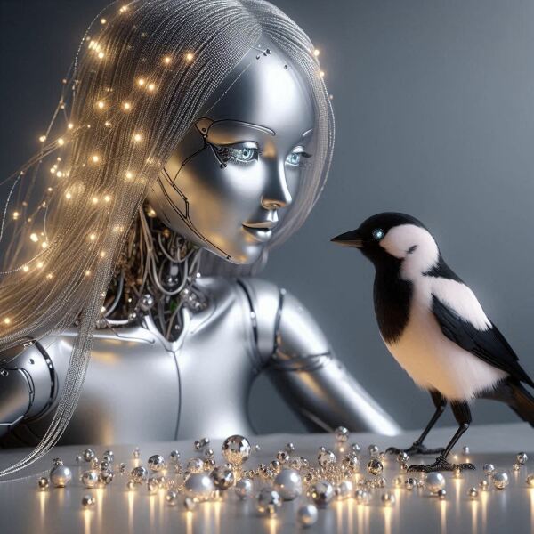 Bluestocking: Do androids dream of electric hair?