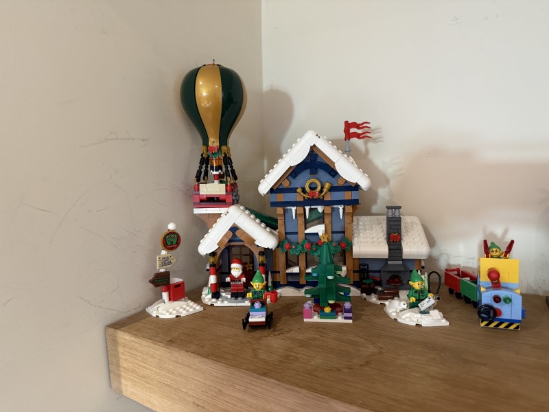 To show me your Lego collection?
