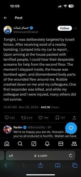 Journalists on the ground in Gaza