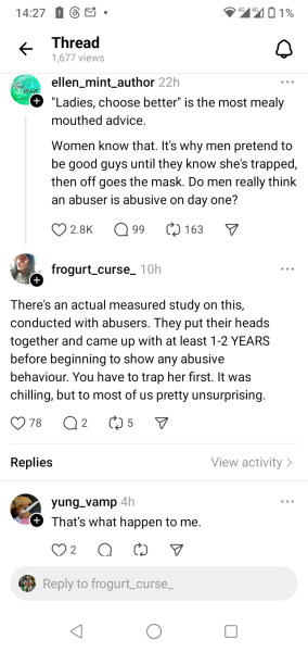 Partner tries to ruin things that being me joy