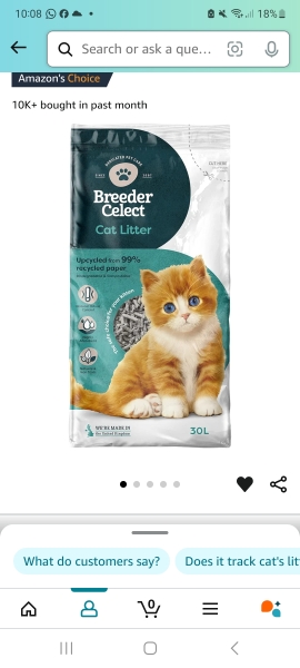Which cat litter?