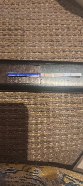 Anyone see a faint line?