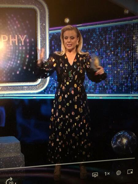 Joanne Clifton’s dress on It Takes Two