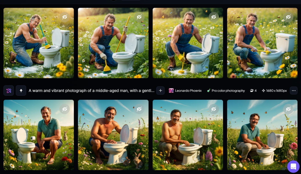 AI Thinks Men Can’t Clean Toilets…